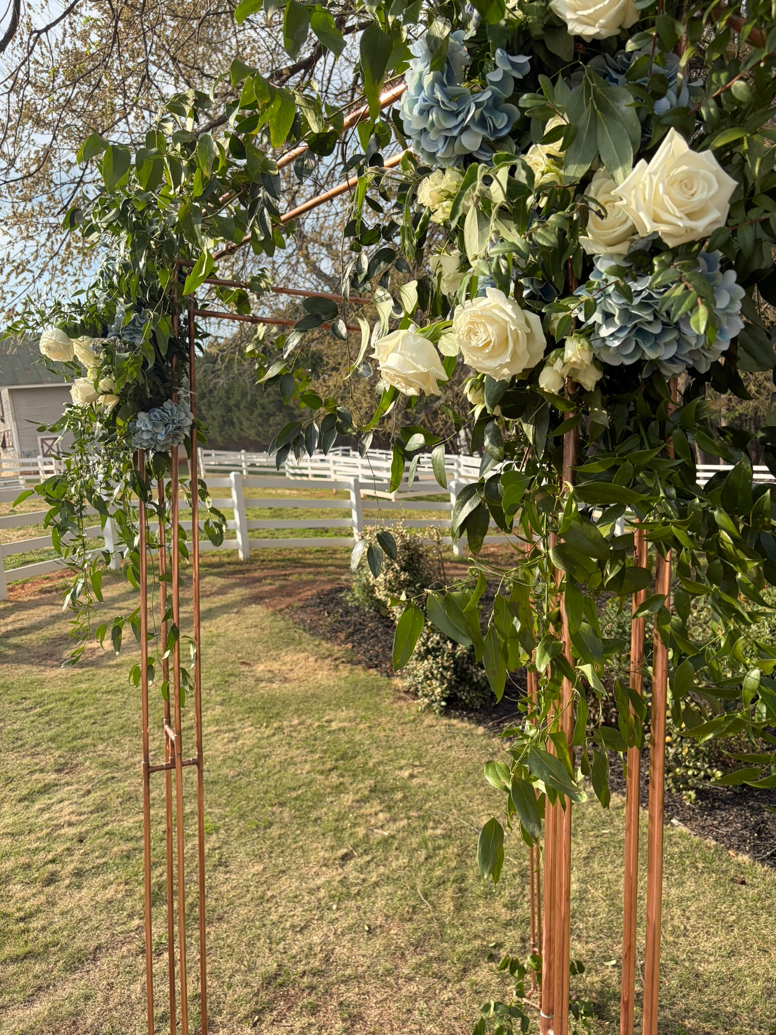 Wake Forest Outdoor wedding